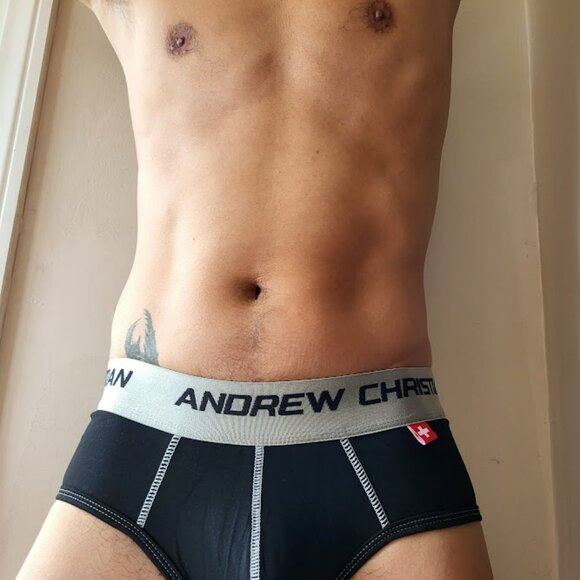 Andrew Christian Vintage Briefs Medium Black NEW - Picture 3 of 10
